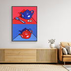 Blue Teapot Red Teapot