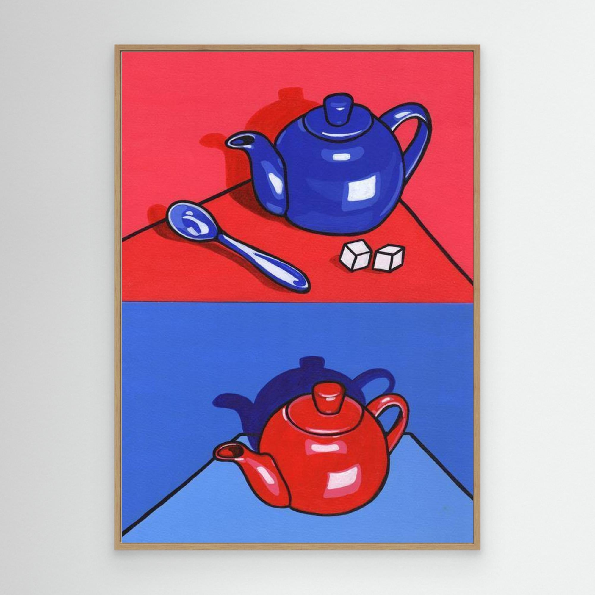 Blue Teapot Red Teapot