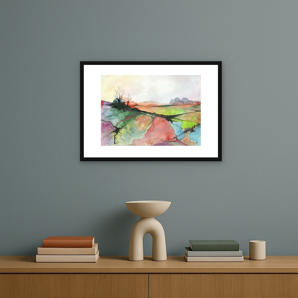 Landscape No.6 - Framed Fine Art Print