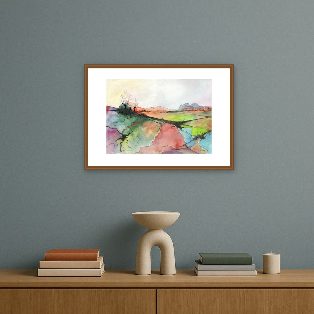 Landscape No.6 - Framed Fine Art Print