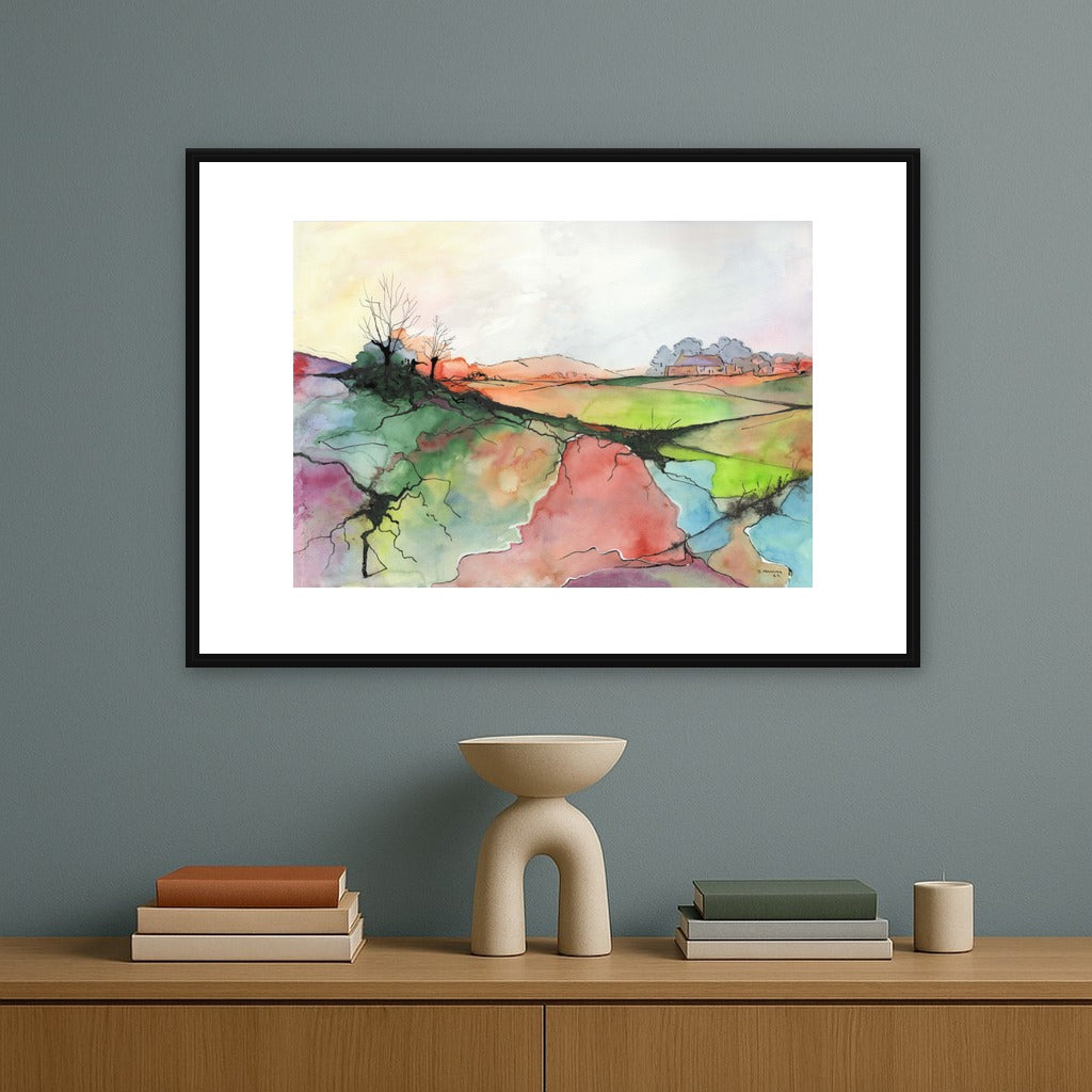 Landscape No.6 - Framed Fine Art Print