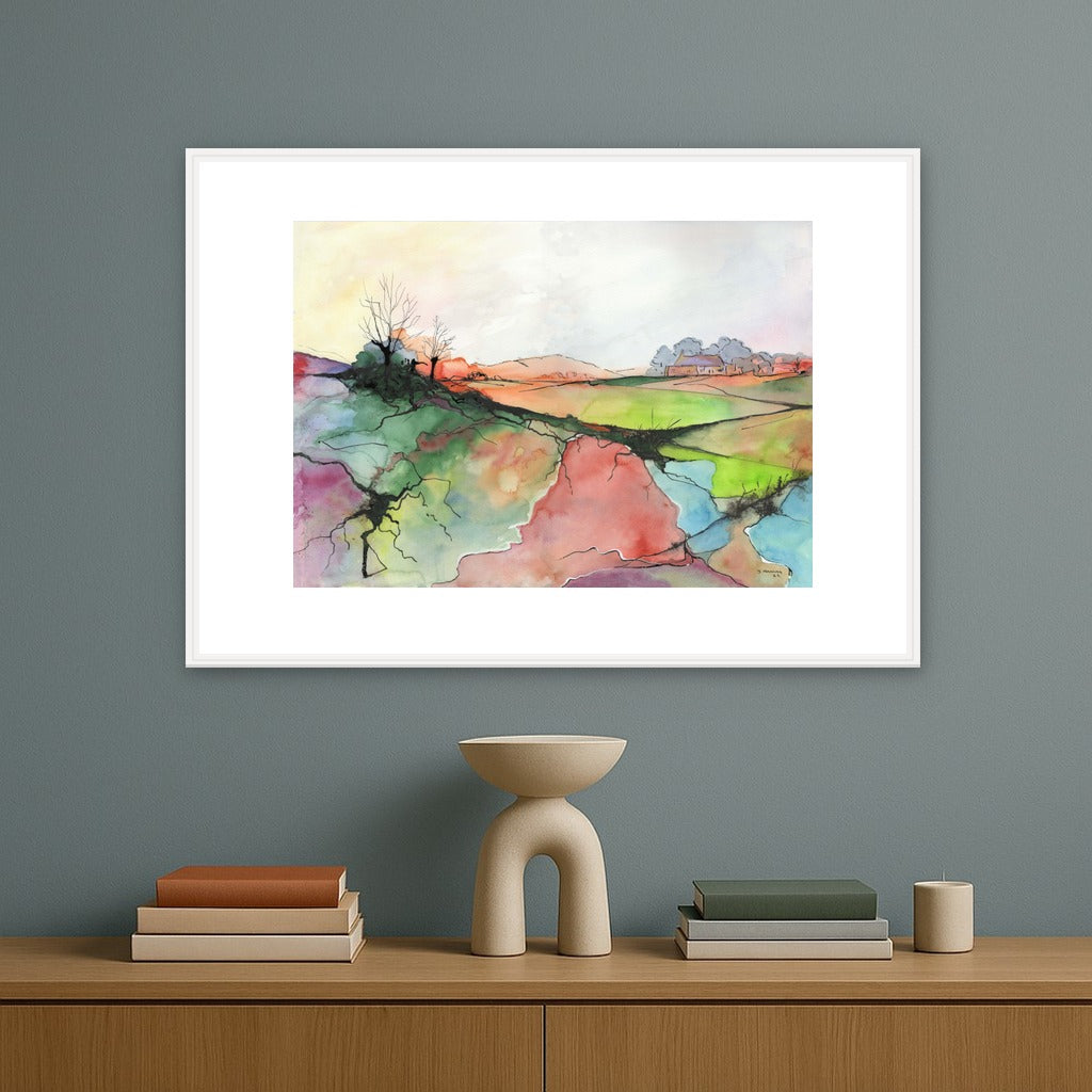 Landscape No.6 - Framed Fine Art Print