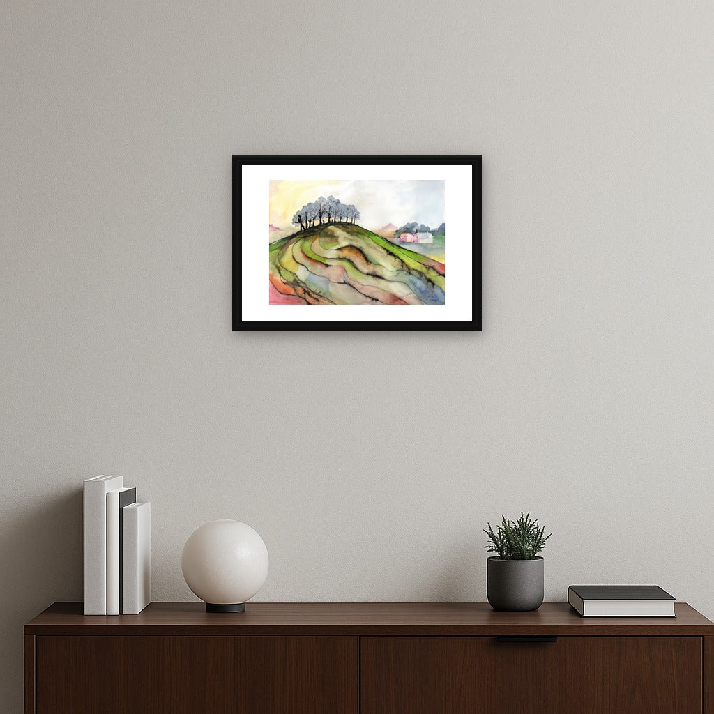 The Hill - Framed Fine Art Print