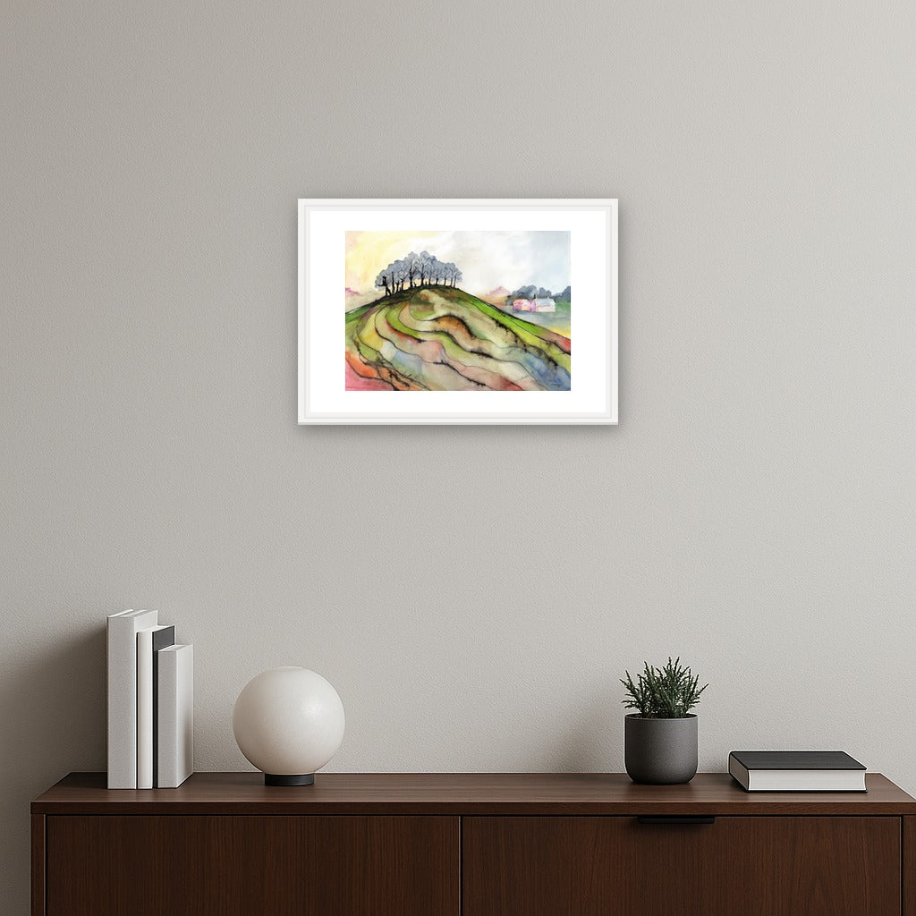 The Hill - Framed Fine Art Print