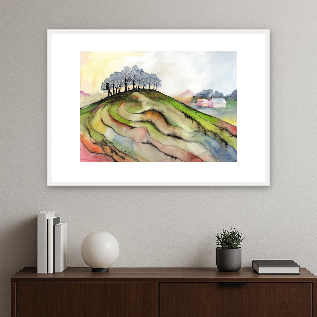 The Hill - Framed Fine Art Print