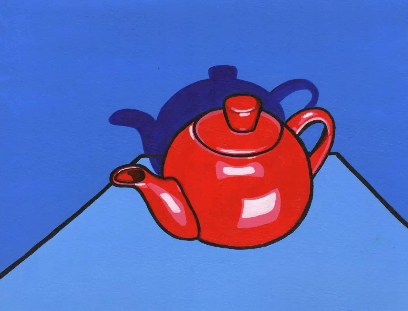Red Teapot